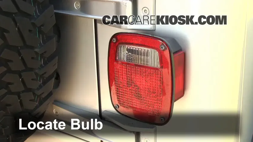 2004 Jeep Wrangler Rubicon 4.0L 6 Cyl. Lights